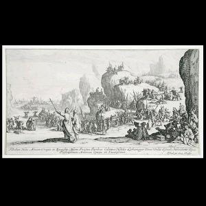 CALLOT Jacques 1592-1635,Le Passage de la Mer Rouge,Auctions by the Bay US 2007-12-02