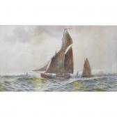 CALLOW C 1800-1800,Seascapes with sailing vessels,Fellows & Sons GB 2021-09-27