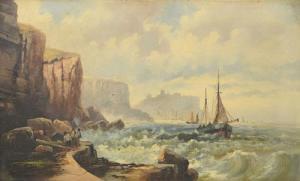 CALLOW George D 1822-1878,Marina nordica,19th century,Meeting Art IT 2022-03-16