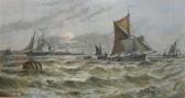 CALLOW George D 1822-1878,Moonlight on The Medway,Ewbank Auctions GB 2008-03-13