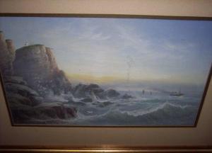 CALLOW James W 1822-1878,Saltwick Nab, near Whitby,Simon Chorley Art & Antiques GB 2010-05-27