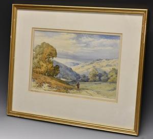 CALLOW John 1822-1878,Alone in the Landscape,Bamfords Auctioneers and Valuers GB 2018-08-01