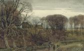 CALLOWHILL Thomas Scott 1840-1934,Bowden Kirk, near Melrose, Roxburghshire,Christie's GB 2008-10-23
