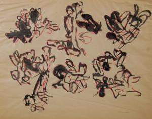 CALONNE Jacques 1930-2022,Sans titre,1969,Brussels Art Auction BE 2021-03-24