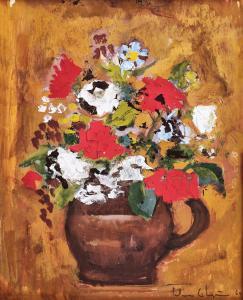 calugaru titina 1911-1973,Ulcică cu flori,1960,Artmark RO 2017-09-27