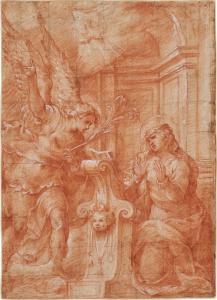 CALVAERT Denys 1540-1619,The Annunciation,Sotheby's GB 2024-01-31