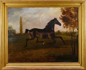 CALVERT Henry 1798-1869,a frolicking horse,1840,Reeman Dansie GB 2021-04-27