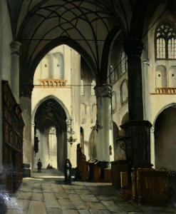 CALVO,Cathedral Interior,20th Century,Mealy's IE 2009-11-25