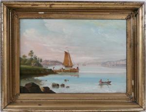 CALYO Hannibal 1800-1800,Harbor Scene,1872,Nye & Company US 2012-06-19