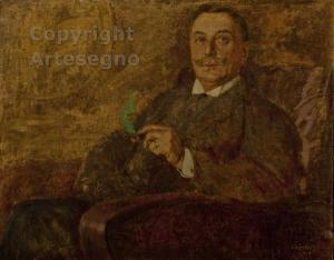CAMBON Paul Glauco 1875-1930,Ritratto di gentiluomo,1919,ArteSegno IT 2017-06-24
