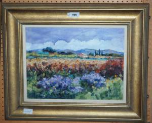 CAMERON Carol 1900-1900,Late Summer in Provence,Great Western GB 2022-01-26