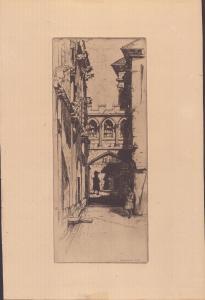 CAMERON David Young 1865-1945,In Stirling Castle,1899,Bertolami Fine Arts IT 2024-02-20