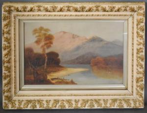 CAMERON John 1828-1876,Highland River Scene with Stag in the Foreground,Jacobs & Hunt GB 2019-09-27