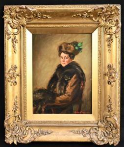 CAMERON John 1828-1876,Lady in a Hat,Bamfords Auctioneers and Valuers GB 2020-12-02
