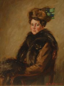 CAMERON John 1828-1876,Lady in a Hat,Bamfords Auctioneers and Valuers GB 2020-09-09