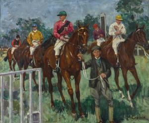 CAMERON Mary 1865-1921,HURST PARK RACES, MIDDLESEX,Sotheby's GB 2017-07-13