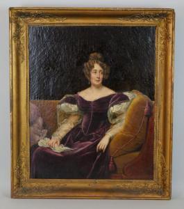 CAMINADE Alexandre François 1789-1862,Portrait de Madame Clara Gandolphe,1834,Morand FR 2023-10-31