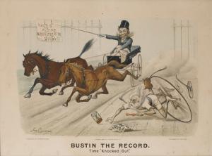 CAMMERON James,Bustin the Record Time "Knocked Out",1883,Millon & Associés FR 2009-01-24