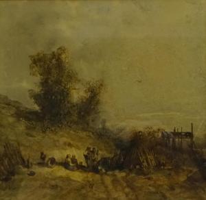 CAMOIN Paul 1816-1889,Travellers on the Road,David Duggleby Limited GB 2018-06-22