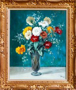 CAMOS Honore Theodore 1906-1991,Bouquet de fleurs,Cannes encheres, Appay-Debussy FR 2022-07-09