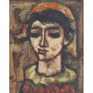 CAMPAGNOLA Enrico 1911-1984,Clown's Head,Ripley Auctions US 2022-06-04