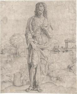 CAMPAGNOLA Giulio 1481-1516,Johannes der Täufer,Galerie Bassenge DE 2023-06-07