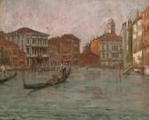 CAMPAJOLA Alfredo 1873-1940,A romantic evening punt on the Grand Canal,Christie's GB 2005-11-03