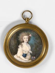 CAMPANA Ignace Jean Victor 1744-1786,Portrait de jeune femm,Artcurial | Briest - Poulain - F. Tajan 2017-02-22