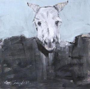 CAMPBELL Con 1946,Donkey looking over the Door,Gormleys Art Auctions GB 2013-11-12