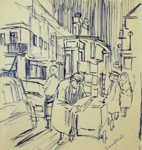 CAMPBELL George F. 1917-1979,The News Stand,Morgan O'Driscoll IE 2010-11-29