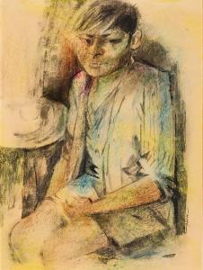 CAMPBELL George F. 1917-1979,YOUNG BOY,1990,Whyte's IE 2024-03-25