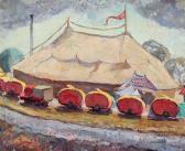 CAMPBELL GWYNNE Marjorie 1886-1958,Silver's Circus,1936,Elder Fine Art AU 2022-10-16
