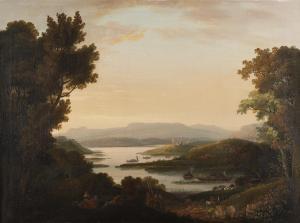 CAMPBELL John Henry,View of Lough Erne, with Devenish Island and Round,1821,Adams 2024-03-27