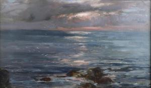 CAMPBELL MITCHELL R.S.A. JOHN 1862-1922,SEASCAPE,1917,Great Western GB 2022-03-25