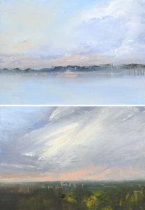 CAMPBELL OONA 1967,Twilight by the River Thames 5,2007,Woolley & Wallis GB 2022-05-31