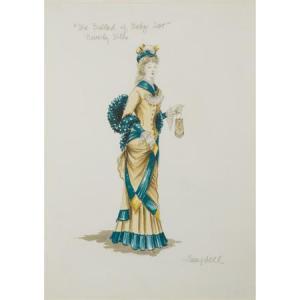 CAMPBELL Patton,Costume Design for Beverly Sills in Moore's "The B,1976,William Doyle 2009-10-07