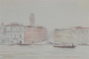 CAMPBELL Robert Richmond 1902-1972,Grey Day, Venice,Elder Fine Art AU 2023-07-31