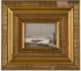 CAMPESTRINI Alcide Davide 1863-1940,Paesaggio invernale,Wannenes Art Auctions IT 2018-11-29