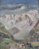 CAMPESTRINI Gianfranco 1901-1979,Monte Bianco,1934,Meeting Art IT 2013-10-12