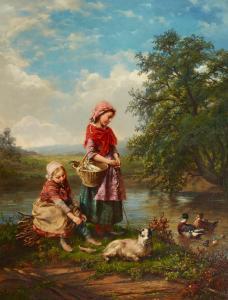 CAMPOTOSTO Henry 1833-1910,THE PET GOAT,Lyon & Turnbull GB 2022-08-31