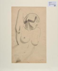 CAMUS Maurice Jacques 1893,nude study of a female,Tring Market Auctions GB 2018-11-23