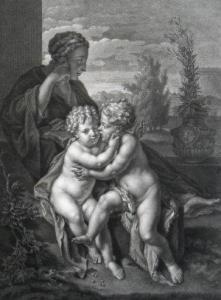 Canale Joseph,Putti in a classical scene;,Rosebery's GB 2009-11-03