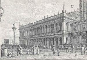 CANALETTO Antonio Canal 1697-1768,La Libreria. V.,1744,Christie's GB 2015-07-07