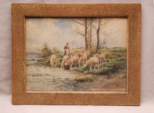 CANDELLE L,Sheep in landscape,Hood Bill & Sons US 2013-04-23