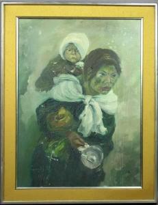 CANDHALES Rodriguez 1917,Mother with Child,1961,Kaminski & Co. US 2007-09-15