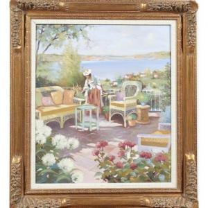 CANDI Lugano 1948,On the Terrace,Clars Auction Gallery US 2021-05-21