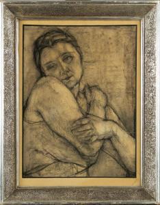CANDIA DOMINGO 1896-1976,Portrait de Femme,Galerie Moderne BE 2016-12-13