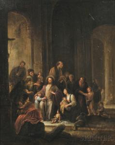 CANDID Peter 1548-1628,Christ Receiving the Children,Skinner US 2016-01-22