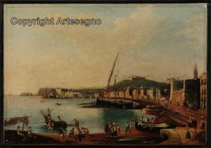 CANDIDO Salvatore 1798-1869,Il porto,ArteSegno IT 2023-11-18