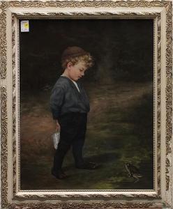 CANDLIN Lillian M,Young Boy on a Stroll,Clars Auction Gallery US 2013-03-16